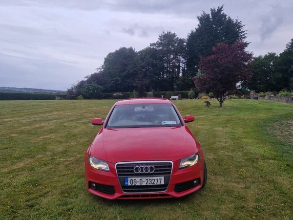 Audi A4 Saloon, Diesel, 2009, Red