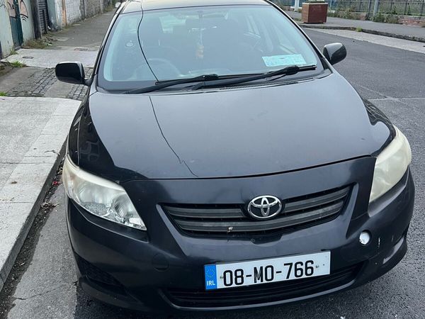 Toyota Corolla Saloon, Petrol, 2008, Black