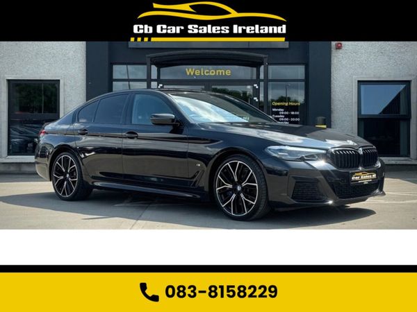 BMW 5-Series Saloon, Diesel Hybrid, 2022, Black