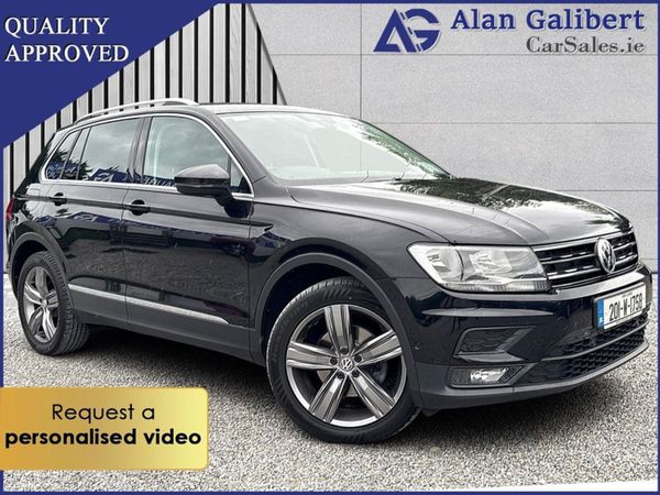 Volkswagen Tiguan SUV, Diesel, 2020, Black
