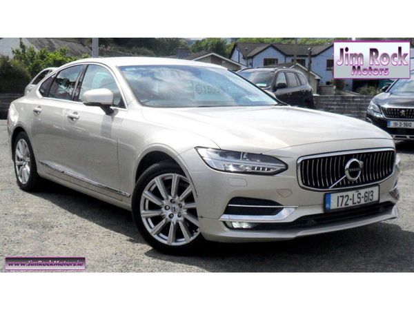 Volvo S90 Saloon, Diesel, 2017, Gold