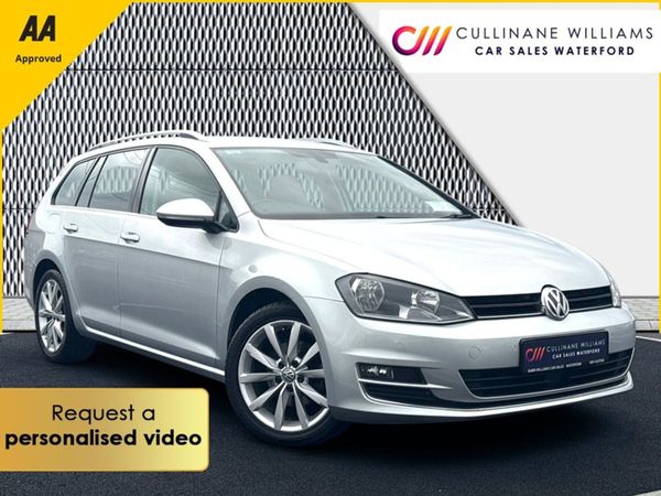 Volkswagen Golf Estate, Diesel, 2016, Silver