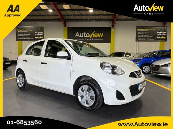 Nissan March Hatchback, Petrol, 2019, White