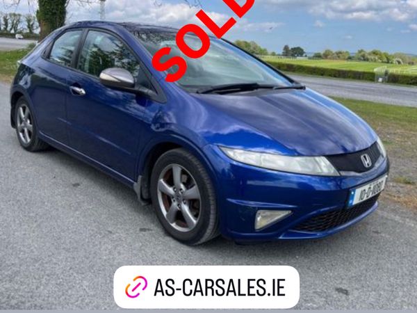 Honda Civic Hatchback, Petrol, 2010, Blue