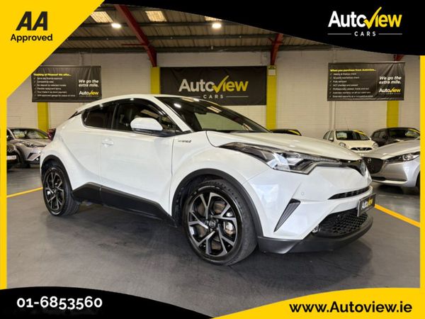 Toyota C-HR SUV, Petrol Hybrid, 2019, White