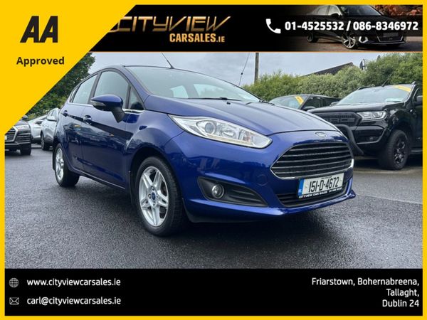 Ford Fiesta Hatchback, Petrol, 2015, Blue
