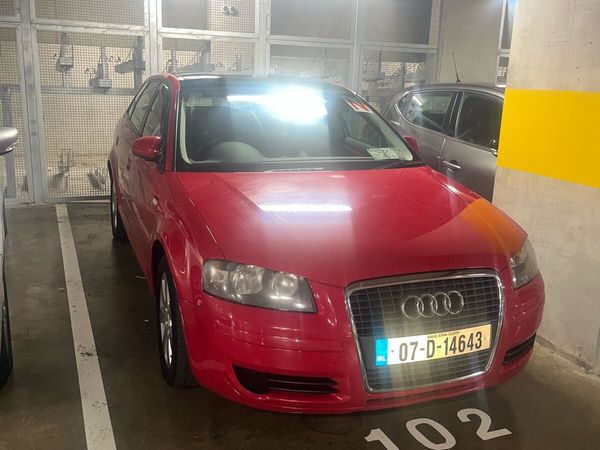 Audi A3 Hatchback, Petrol, 2007, Red