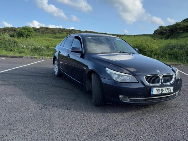 BMW 5-Series Saloon, Diesel, 2008, Blue