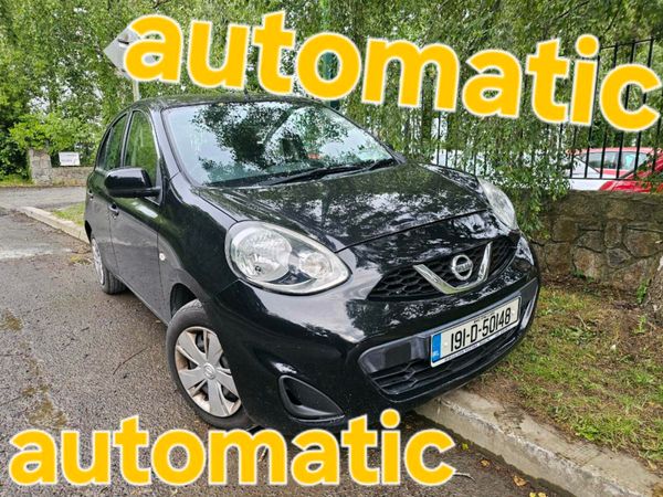 Nissan March Hatchback, Petrol, 2019, Black