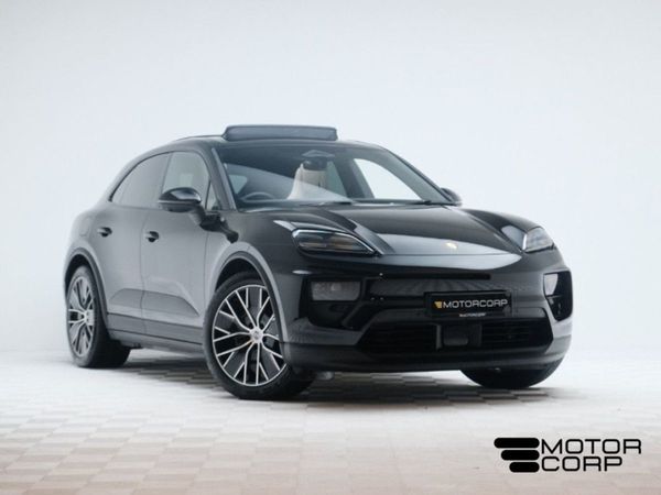 Porsche Macan SUV, Electric, 2025, Black