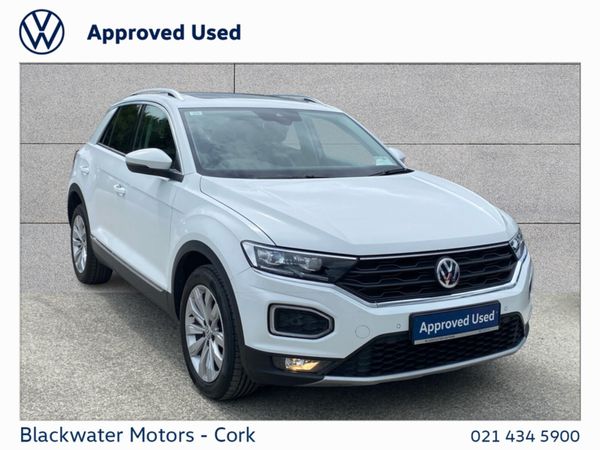 Volkswagen T-Roc Estate, Petrol, 2018, White