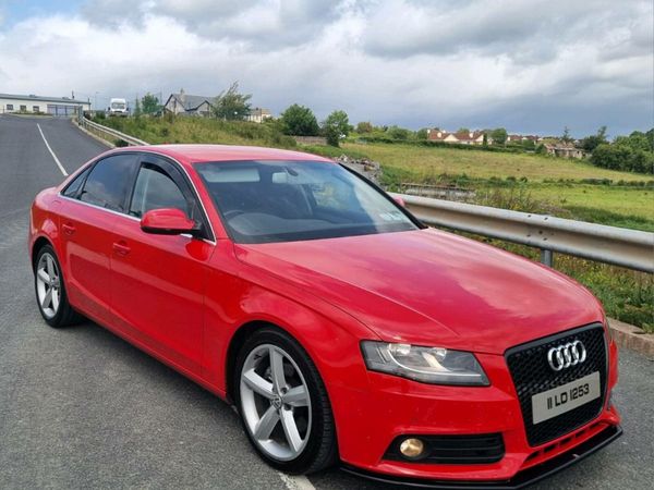 Audi A4 Saloon, Diesel, 2011, Red