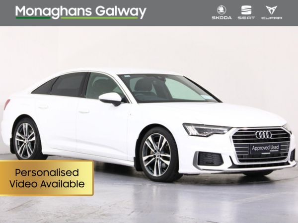 Audi A6 Saloon, Diesel, 2020, White