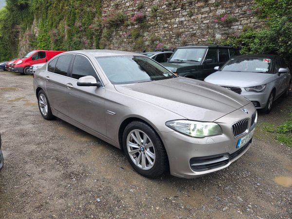 BMW 5-Series Saloon, Diesel, 2014, Silver