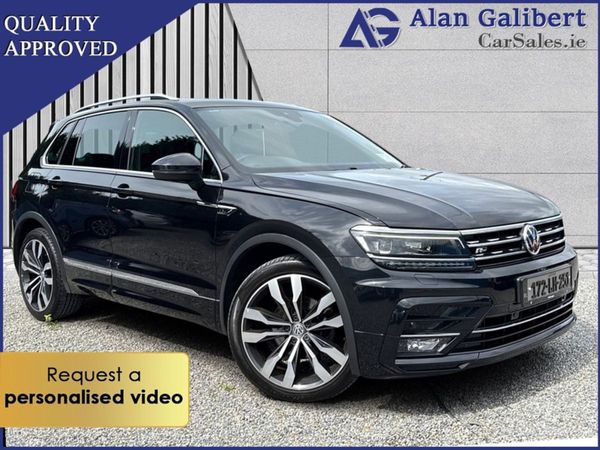 Volkswagen Tiguan SUV, Diesel, 2017, Black