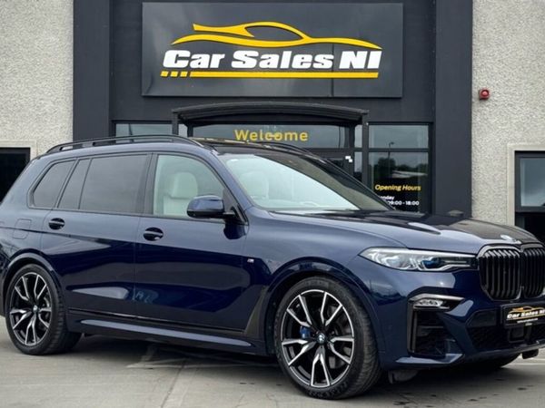 BMW X7 SUV, Diesel, 2021, Blue