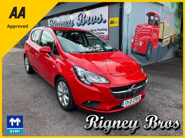 Opel Corsa Hatchback, Petrol, 2017, Red