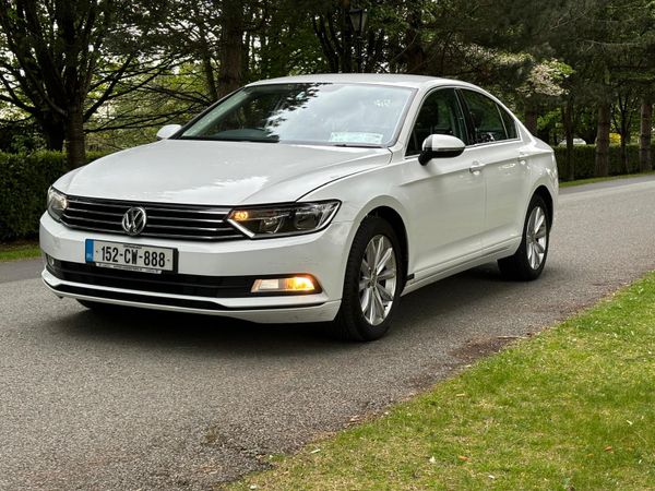 Volkswagen Passat Saloon, Diesel, 2015, White