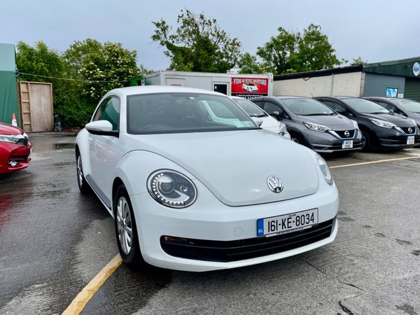 Volkswagen Beetle Hatchback, Petrol, 2016, White