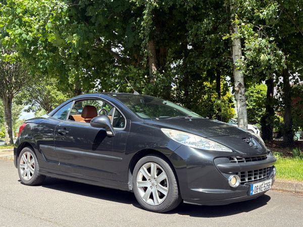 Peugeot 207 Convertible, Petrol, 2008, Black