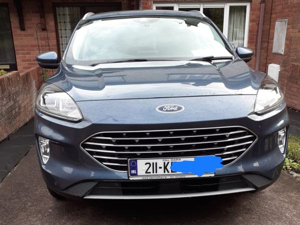 Ford Kuga SUV, Petrol Plug-in Hybrid, 2021, Blue