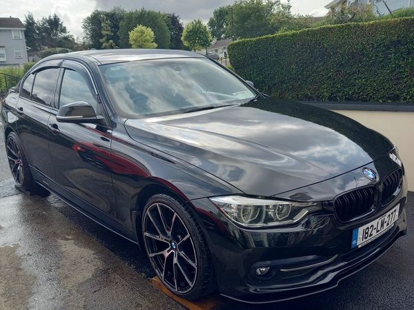 BMW 3-Series Saloon, Diesel, 2018, Black