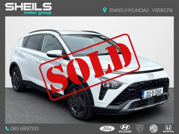 Hyundai Bayon Estate, Petrol, 2021, White