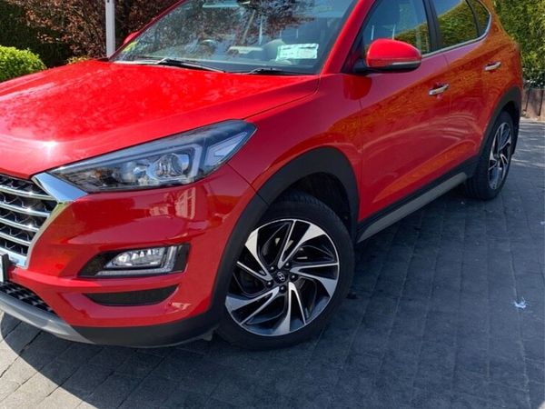 Hyundai Tucson SUV, Diesel, 2021, Red