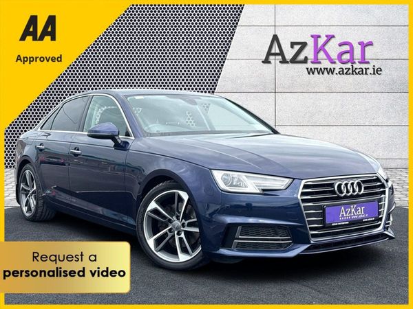 Audi A4 Saloon, Diesel, 2019, Blue