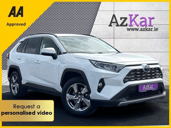 Toyota RAV4 SUV, Petrol Hybrid, 2019, White