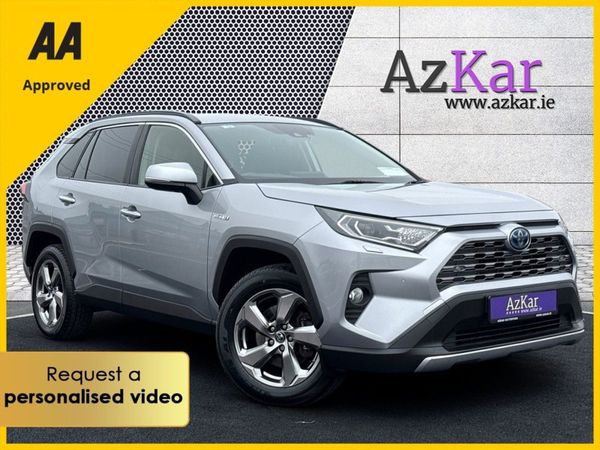 Toyota RAV4 SUV, Petrol Hybrid, 2019, Silver