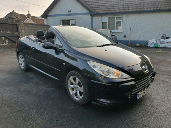 Peugeot 307 Convertible, Petrol, 2008, Black