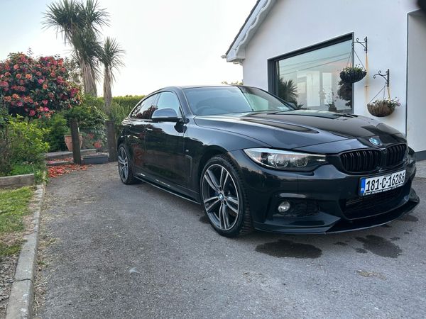 BMW 4-Series Coupe, Diesel, 2018, Black