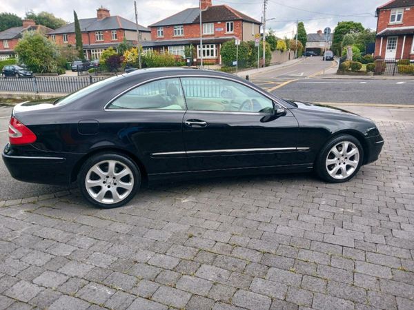 Mercedes-Benz CLK Coupe, Petrol, 2004, Black