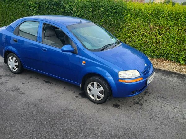 Daewoo Kalos Saloon, Petrol, 2004, Blue
