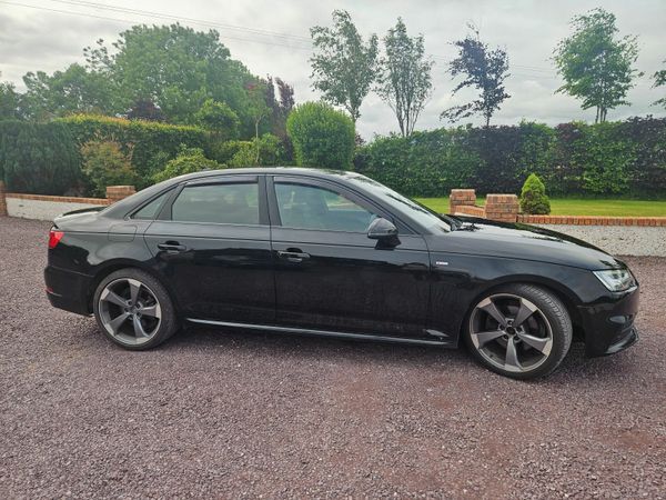 Audi A4 Saloon, Diesel, 2017, Black