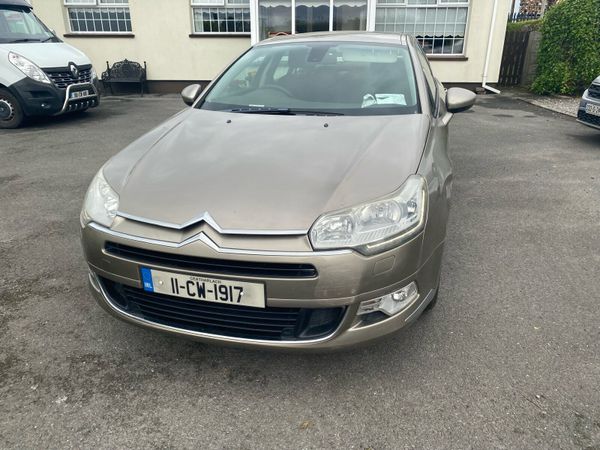 Citroen C5 Saloon, Diesel, 2011, Beige