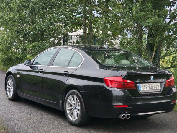 BMW 5-Series Saloon, Diesel, 2014, Black