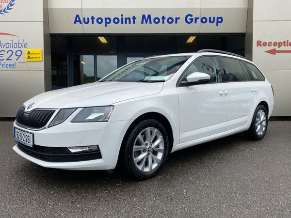 Skoda Octavia Estate, Diesel, 2018, White