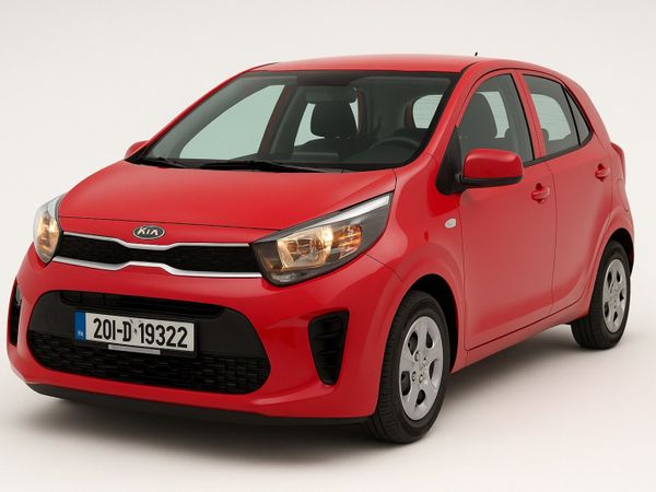 Kia Picanto Hatchback, Petrol, 2020, Red