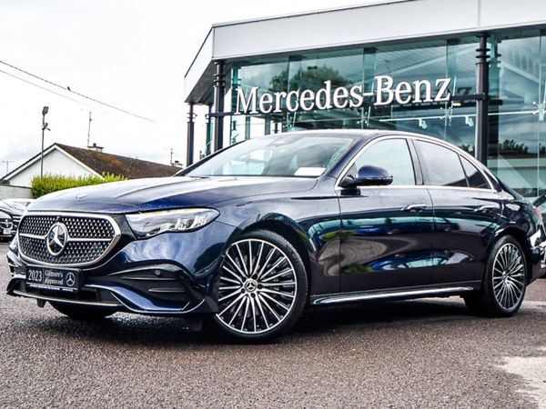 Mercedes-Benz E-Class Saloon, Diesel Plug-in Hybrid, 2023, Blue