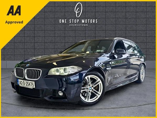 BMW 5-Series Estate, Diesel, 2014, Black