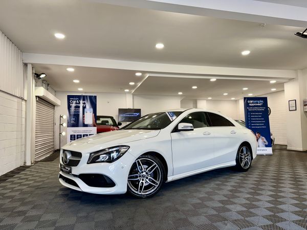 Mercedes-Benz CLA Saloon, Petrol, 2017, White