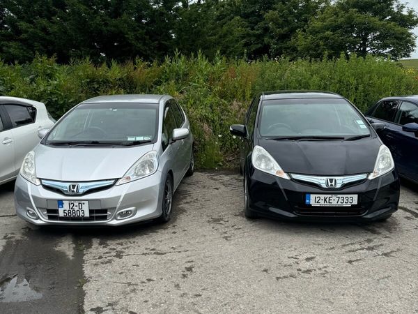 Honda Fit Hatchback, Petrol Hybrid, 2012, Silver