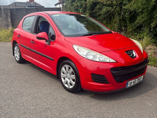 Peugeot 207 Hatchback, Diesel, 2010, Red
