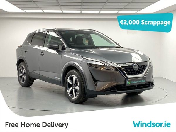 Nissan Qashqai MPV, Petrol Hybrid, 2023, Grey