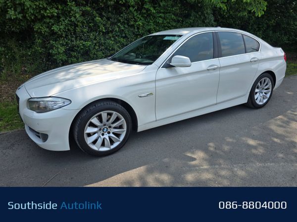 BMW 5-Series Saloon, Diesel, 2012, White