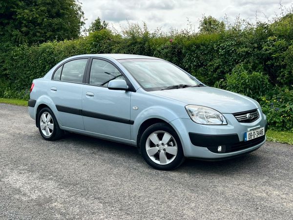 Kia Rio Saloon, Petrol, 2008, Silver