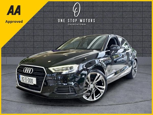 Audi A3 Saloon, Petrol, 2018, Black