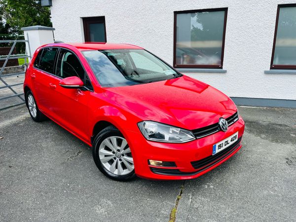 Volkswagen Golf Estate, Diesel, 2015, Red